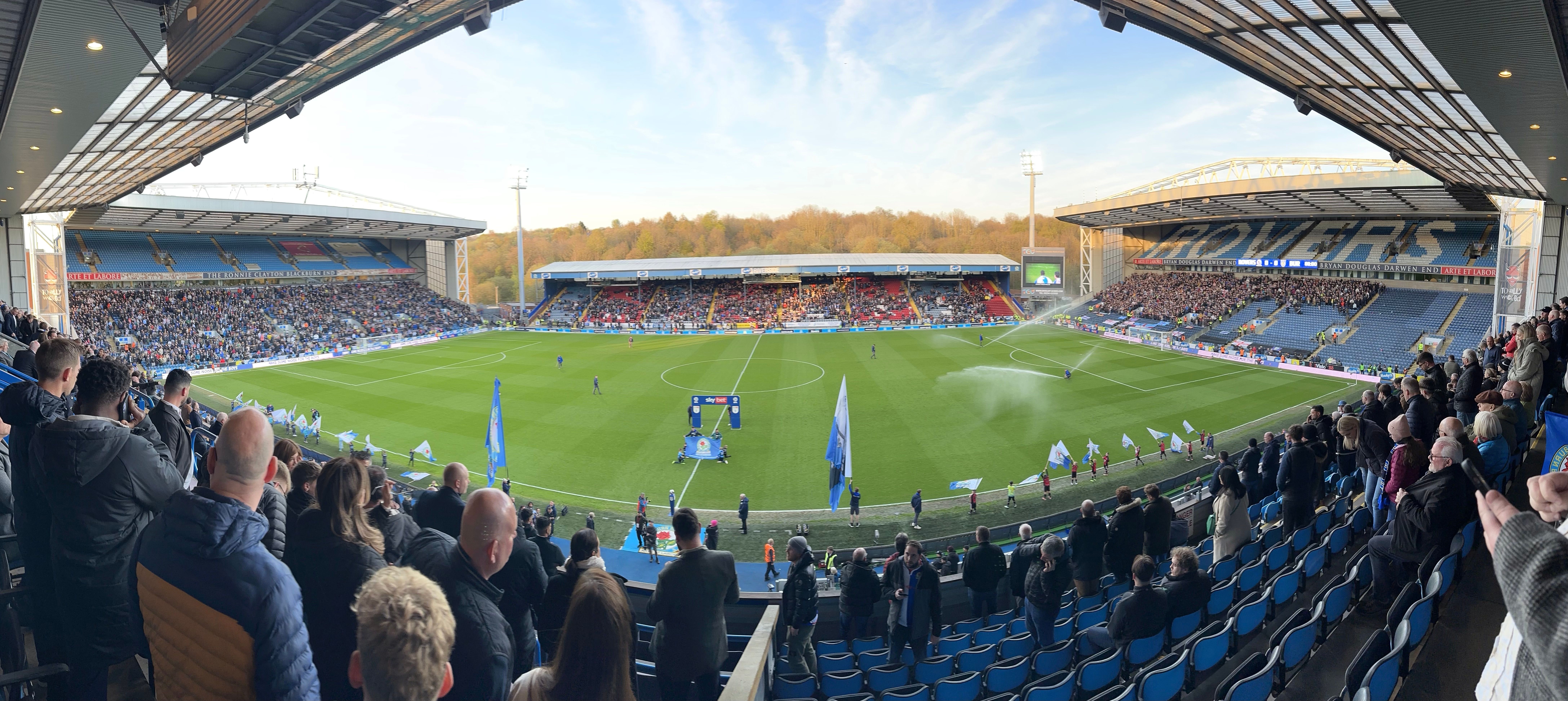 Ewood inside JW stand
